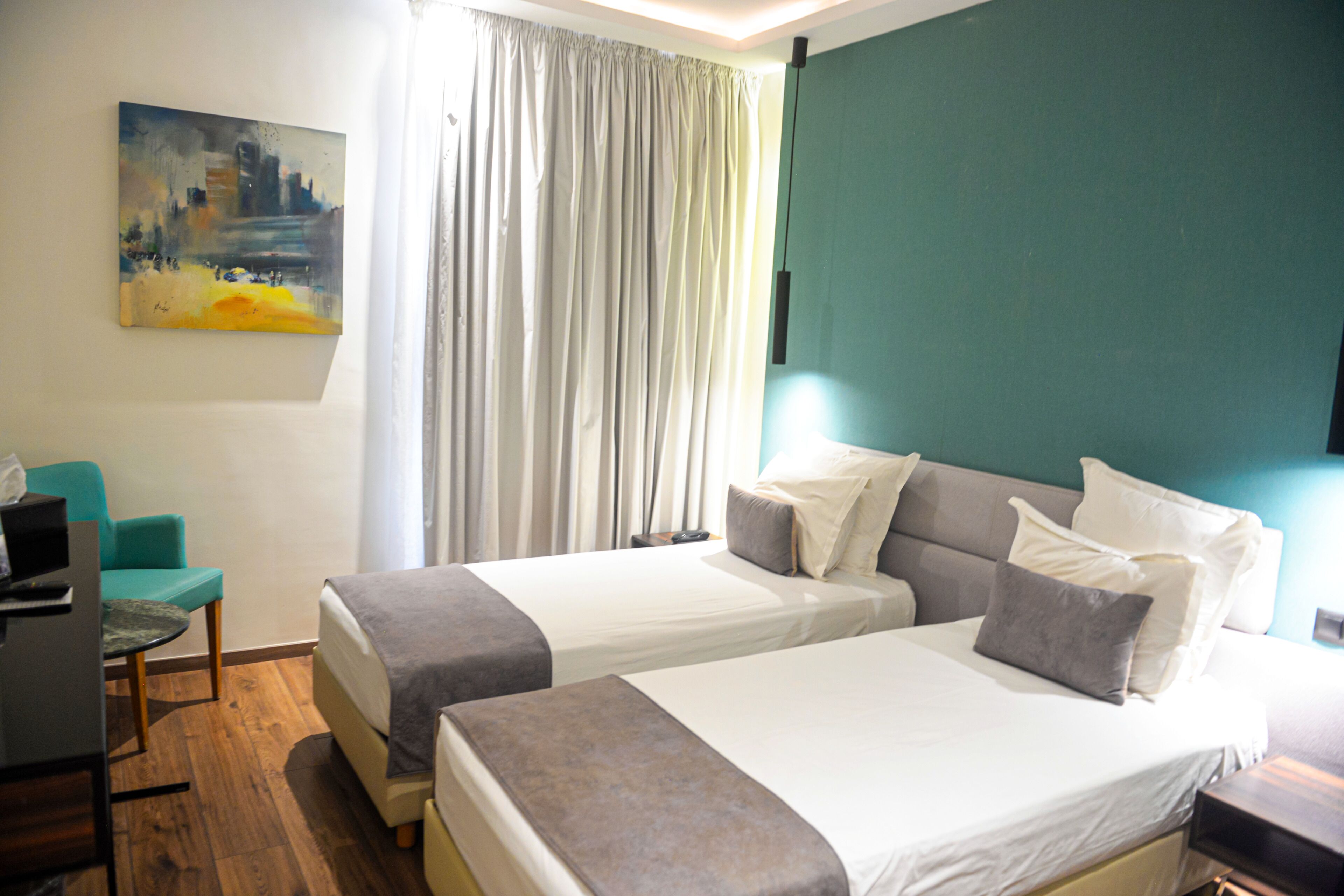 double or twin room | 1 bedroom, premium bedding, pillow-top beds, minibar
