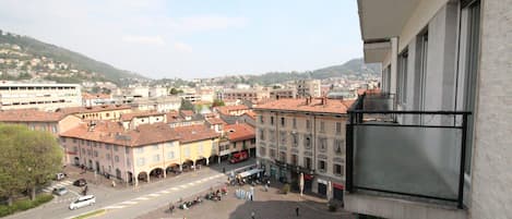 Vue depuis lâhĂ©bergement