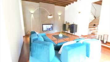 Deluxe-Villa, 4 Schlafzimmer | Wohnzimmer
