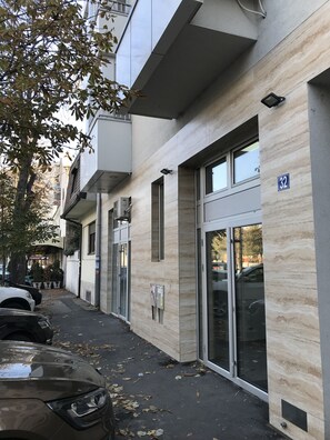 Entrada al alojamiento