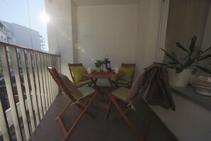 Apartment, 2 Schlafzimmer | Balkon