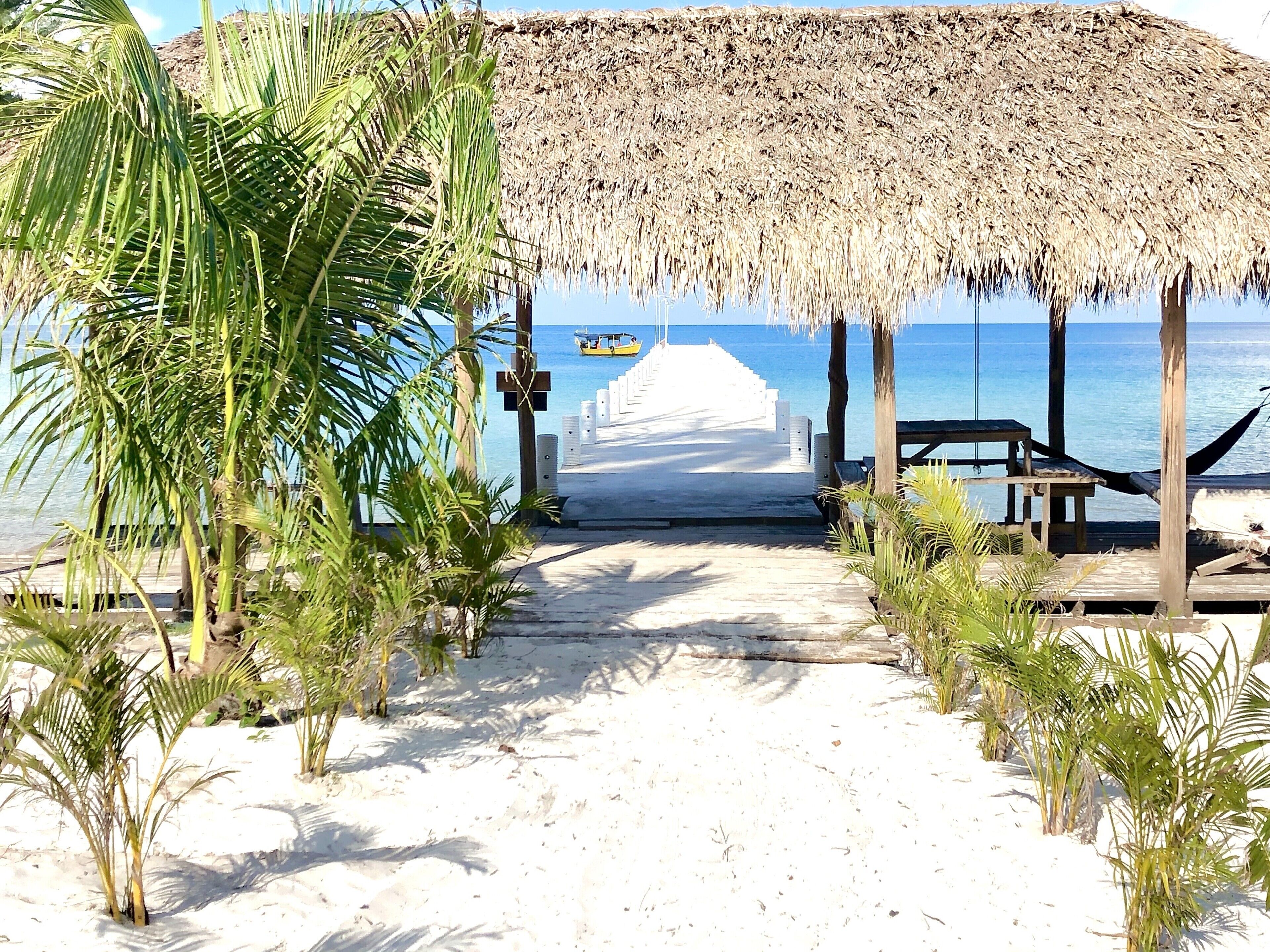 Vue sur la plage/l’océan