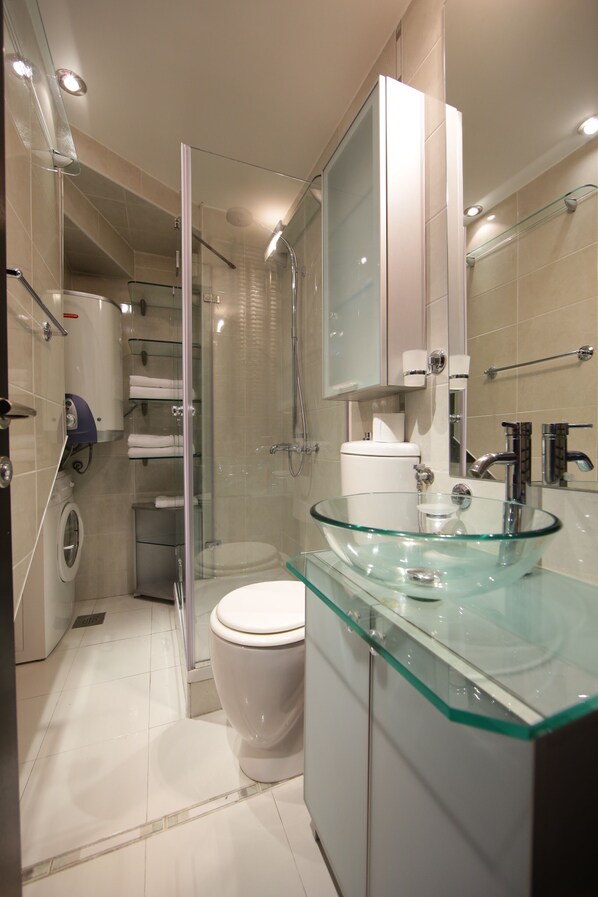 Luxury-Apartment, 2 Schlafzimmer | Badezimmer