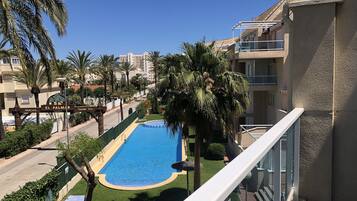 Apartment, 2 Schlafzimmer, Terrasse | Ausblick vom Zimmer