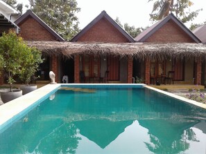 Deluxe Double Room | View from room - The Nature Villa and Cabanas (Negombo)