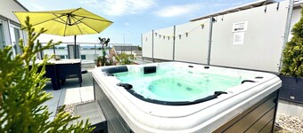 Panorama Penthouse Whirlpool Apartment, 6 persons, barrier-free, SmartTv, WLAN