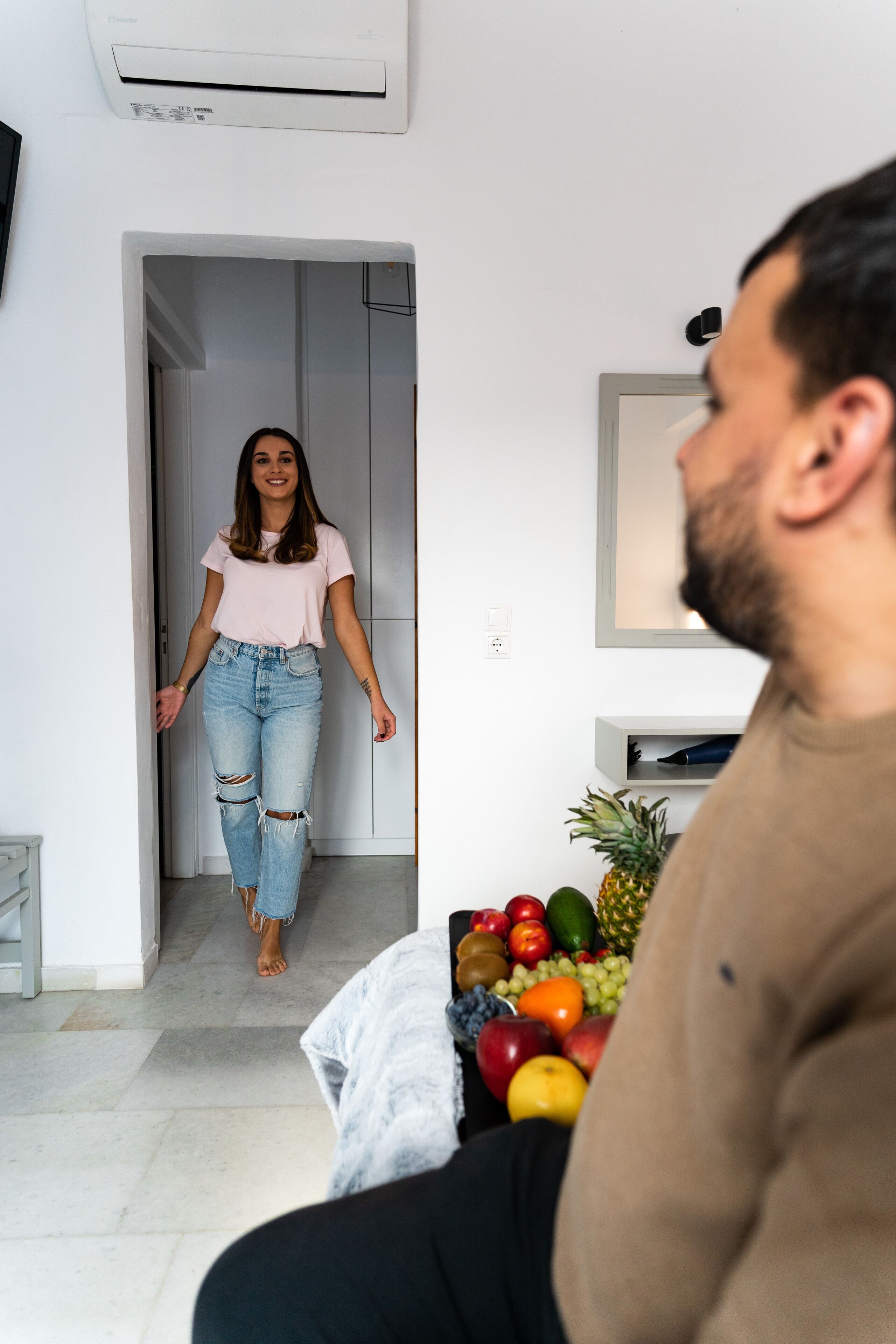 Premium bedding, pillowtop beds, laptop workspace, blackout drapes