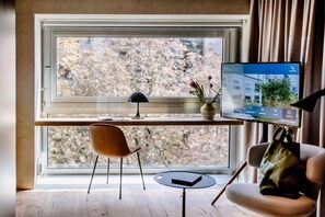 Udsigt til gårdsplads