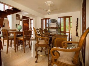 Dining - Sosua Vacation Villa In Town Walled and Private With Pool (Sosúa)