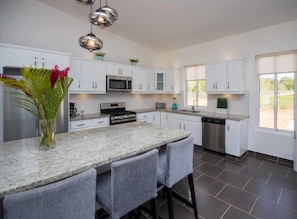 House (3 Bedrooms) | Private kitchen | Fridge, oven, stovetop, dishwasher - Spectacular Private 3 Bedroom Villa in Gated Community (Sosúa)