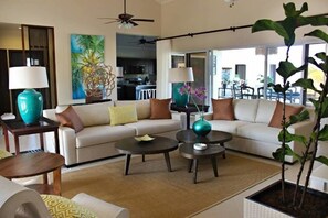 Villa (3 Bedrooms) | Living room | TV - Gorgeous 3 Bedroom Great for a Relaxing Vacation (Sosúa)