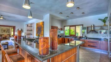 House (4 Bedrooms) | Private kitchen | Fridge, oven, dishwasher, espresso maker