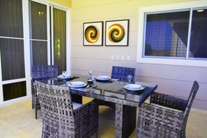 Terrace/patio - Ocean View 2 Bedroom Villa Newly Build in Gated Community (Sosúa)