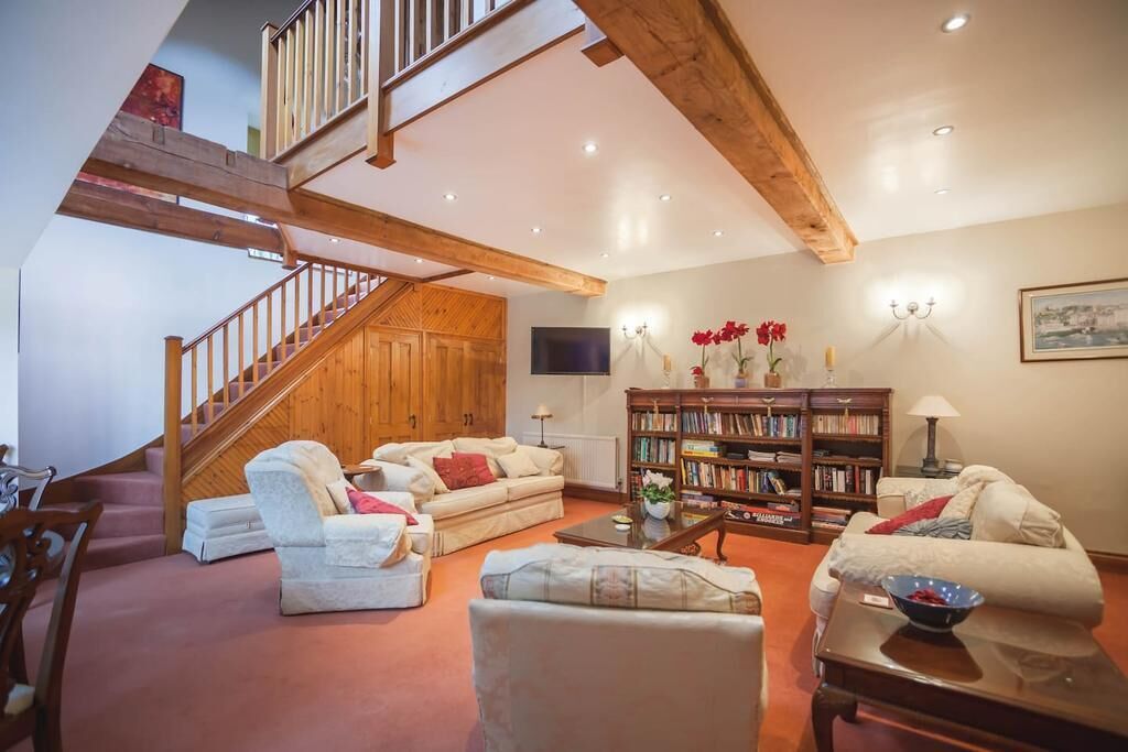 Two-Bedroom Apartment | Living area | Flat-screen TV