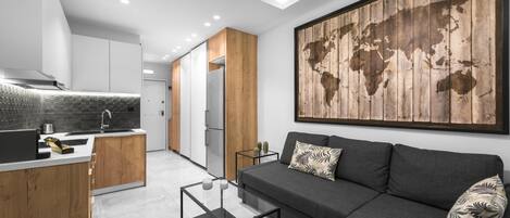 公寓 | 1 間臥室、高級寢具、書桌、熨斗/熨衣板