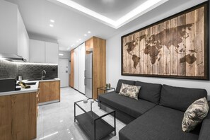 Apartment | 1 bedroom, premium bedding, desk, iron/ironing board - Cozy Living Thessaloniki (Thessaloniki)
