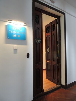 Entrada de la propiedad