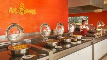 Frokostbuffé er inkludert hver dag