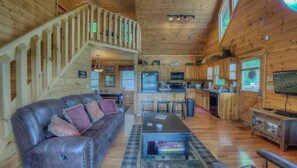 TV, fireplace, DVD player, table football