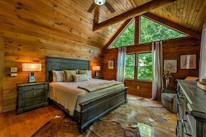 3 bedrooms, iron/ironing board, free WiFi, bed sheets - Amazing Grace- Screened Porch | Panoramic Views | Hot Tub | Outdoor Fireplace (Blue Ridge)