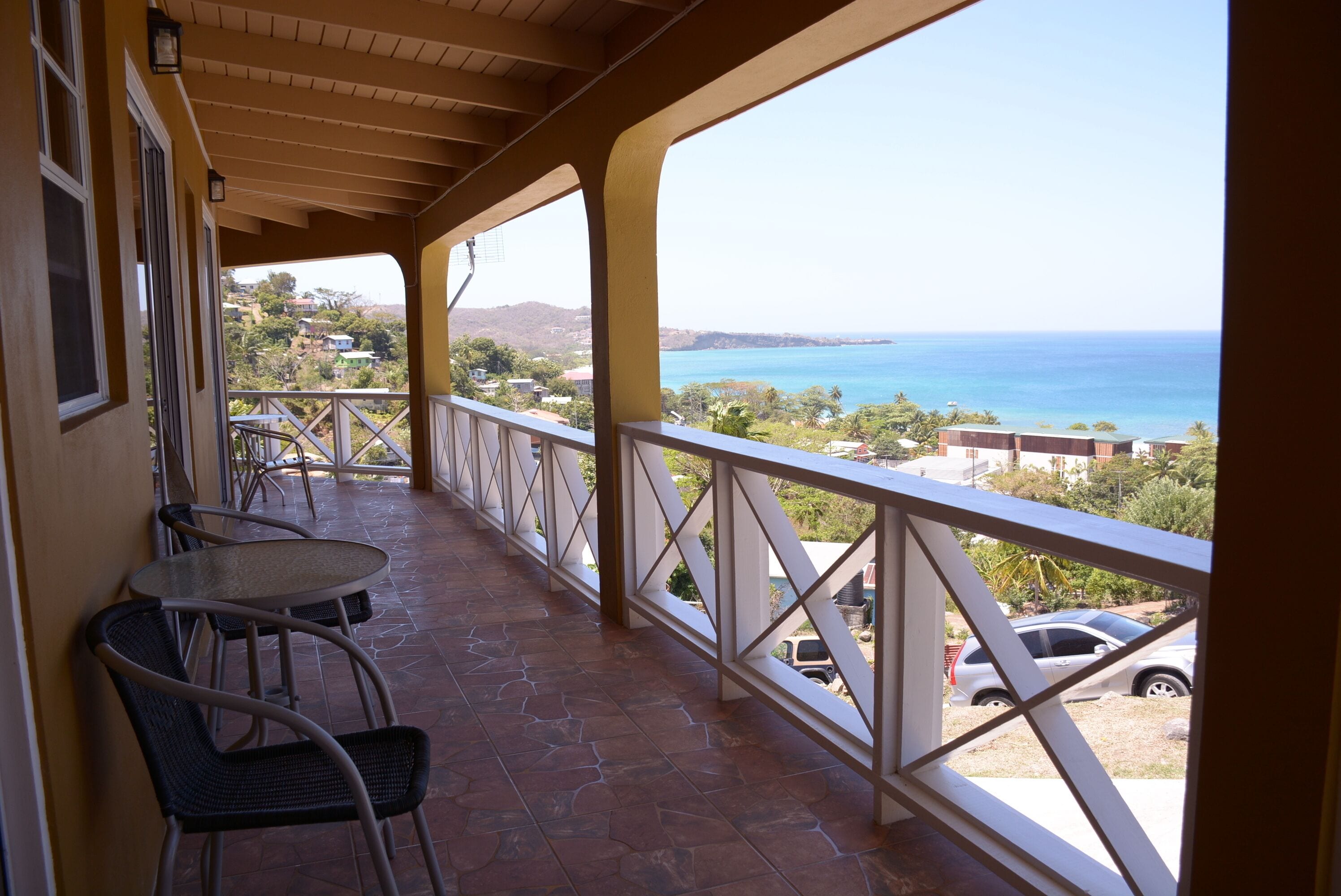 バルコニーからの眺望