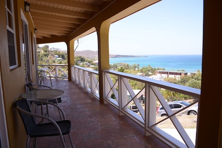 Balcony view. Hillview Apartments and Vehicle Rental