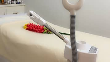 Behandlungsräume für Paare, Körperbehandlungen, Aromatherapie