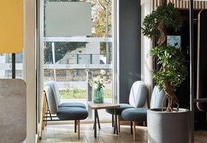 Sala de estar en el lobby