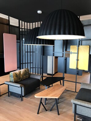 Sala de estar en el lobby