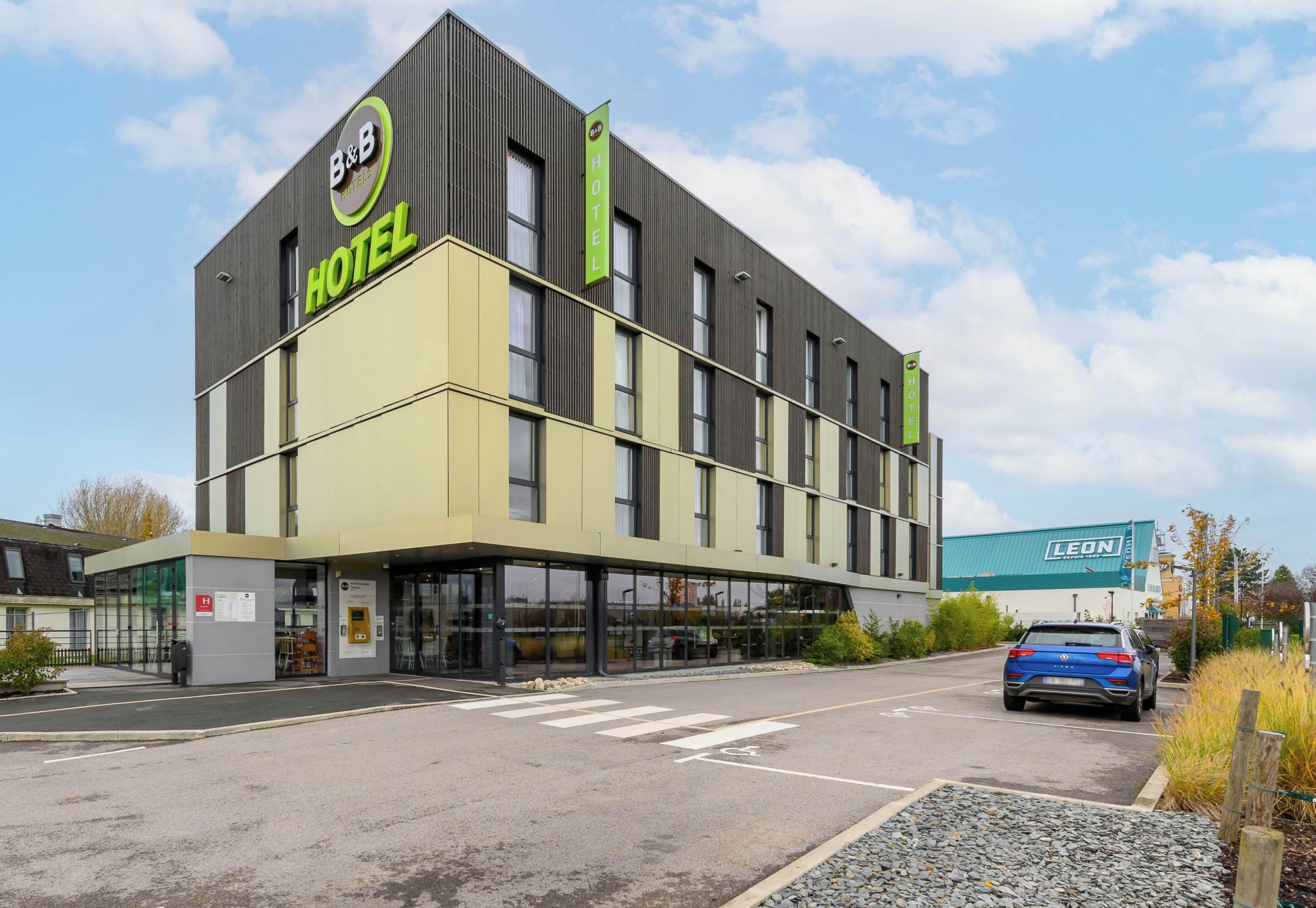 Façade de l’hébergement