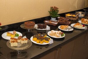 Kontinental frokost er inkludert hver dag