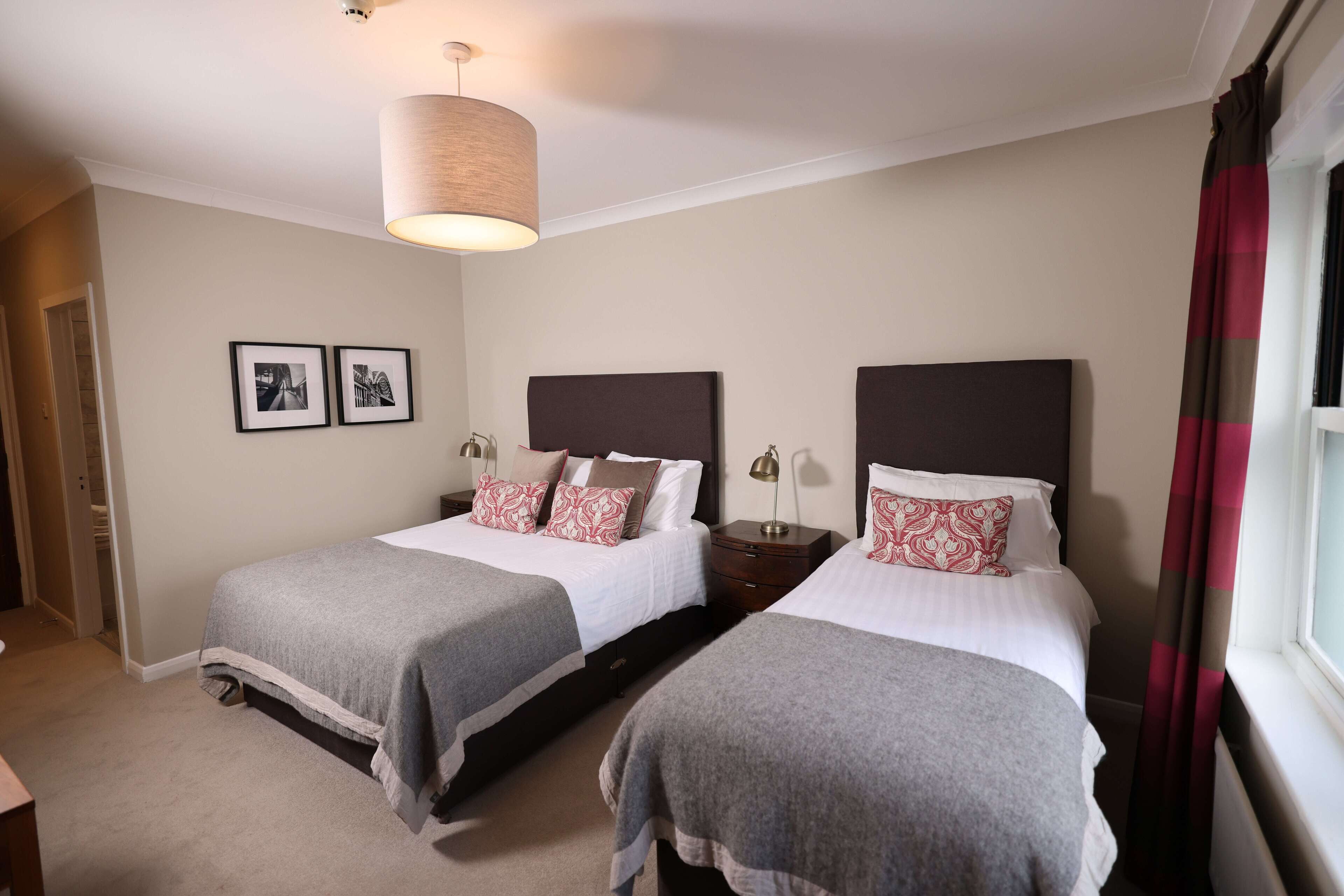 standard double or twin room | egyptian cotton sheets, premium bedding, individually decorated