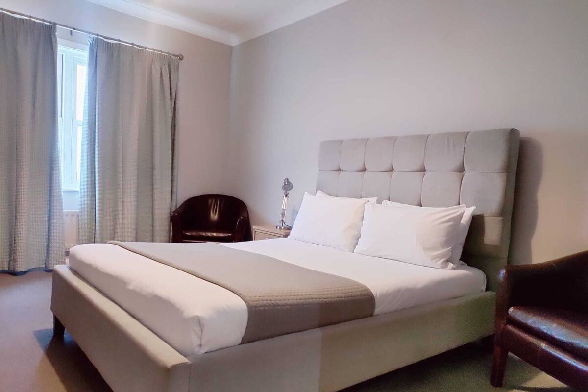 Standard Double Room | Egyptian cotton sheets, premium bedding, blackout drapes