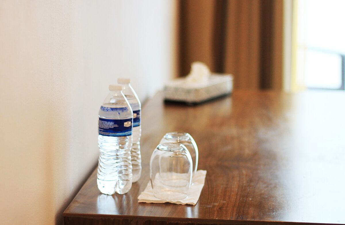 premium bedding, down duvets, in-room safe, desk