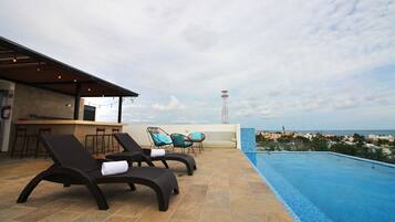 Terrasse sur le toit