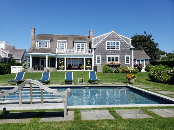 Außenpool, beheizter Pool