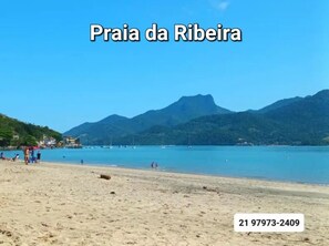 Na praia 