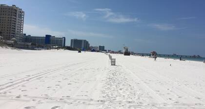2nd floor view of the gulf in Madeira Beach FL