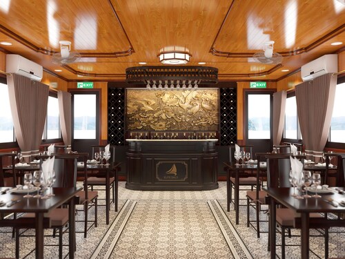 Luxuriöse Lan Ha Bucht, Halong Bay Day Cruise