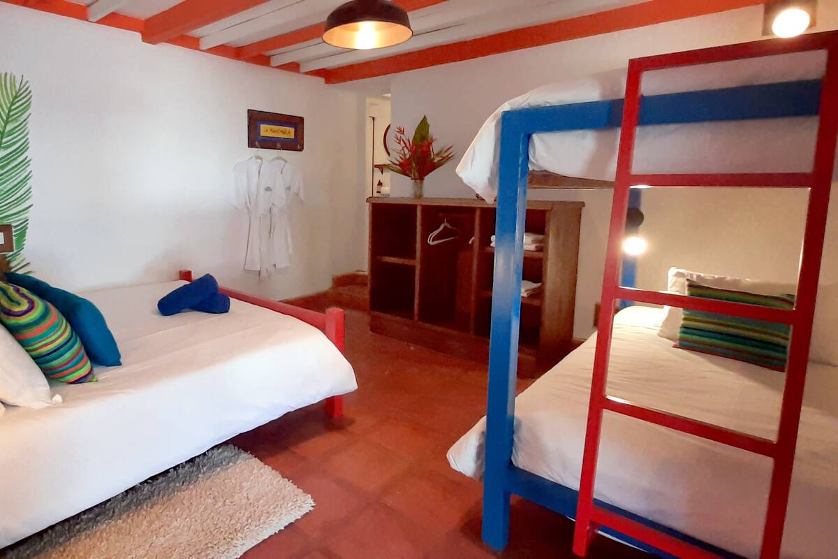 Premium bedding, pillow-top beds, individually decorated