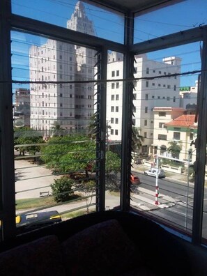 Vue depuis l’hébergement