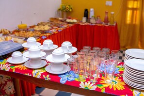 Petit déjeuner buffet compris tous les jours