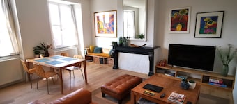 Private apartment along the Scheldt + Private parking