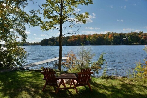 Ebert's Hideaway with Great Access to Dock and Stunning Views of Lake Namakagon