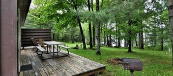Deer Trail Resort Lakeside 3 on Lake Delta near Iron River, WI