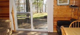 Deer Trail Resort Lakeside 3 on Lake Delta near Iron River, WI