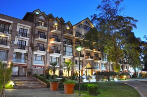 Front of property – evening/night