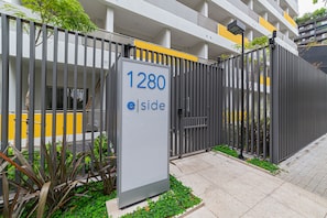 Entrada de la propiedad