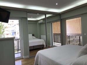 3 Schlafzimmer, Zimmersafe, Schreibtisch, Bügeleisen/Bügelbrett