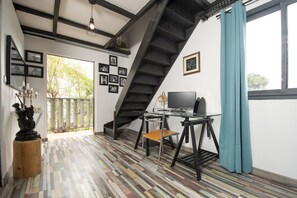 Departamento, 1 habitación | Área de sala de estar